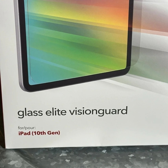 NWT ZAGG Invisible Shield Glass Elite Visionguard for iPad (10th Generation) - Picture 2 of 11